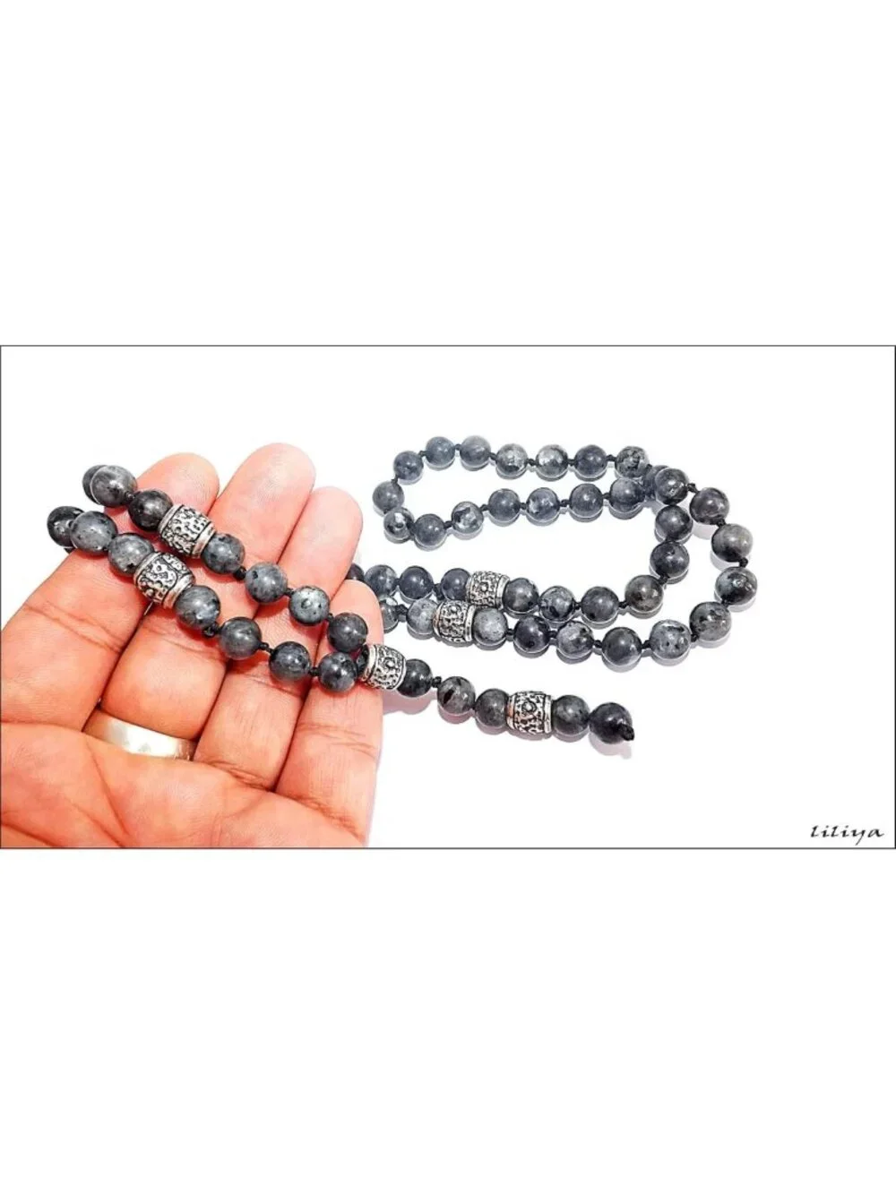 Men's Labradorite Necklace 26